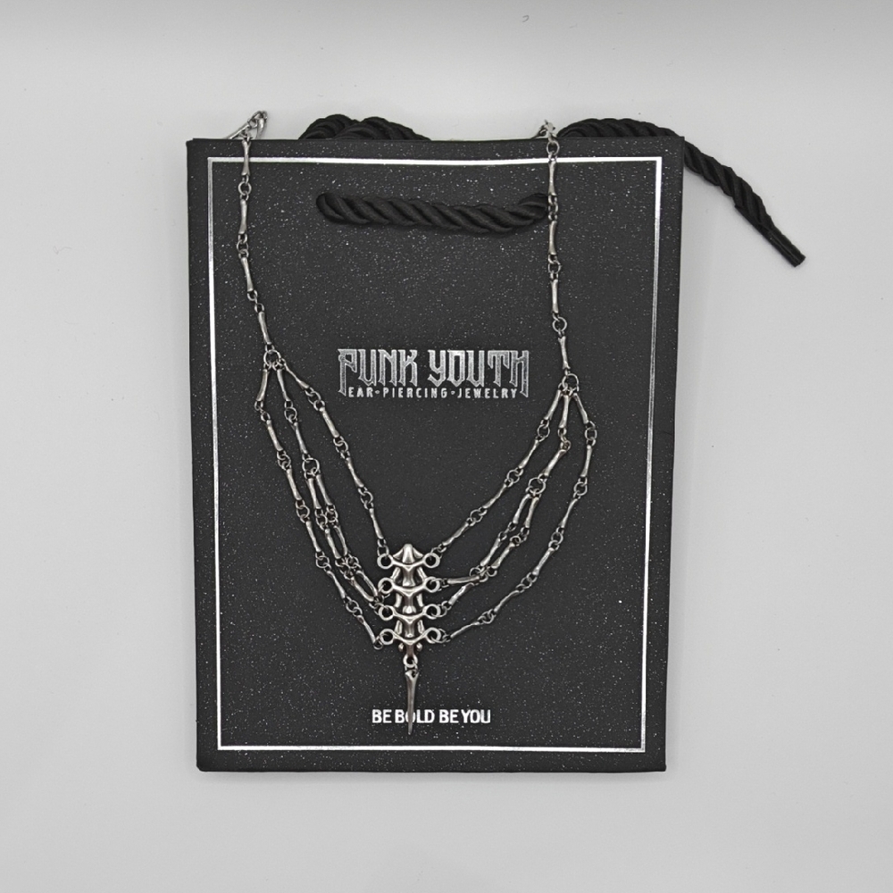 Silver Layered Necklace